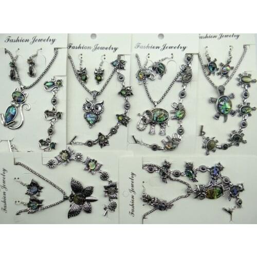 Natural stone Turquoises Quartz Crystal tiger eye Abalone shell charm pendant for diy Jewelry making necklace earring Bracelet