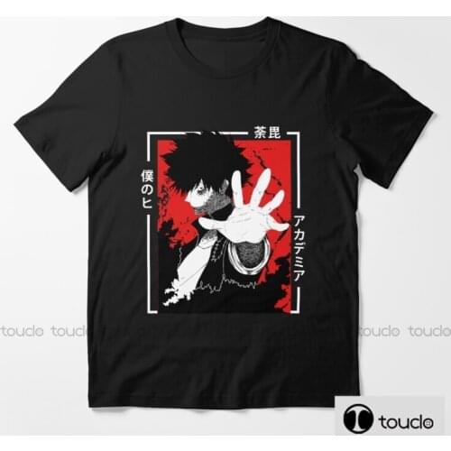 New Dabi Boku No Hero Academia Bnha Mha Shirt Unisex Black Tshirt Men T Shirt Cotton Tshirt Men Summer Fashion T-Shirt