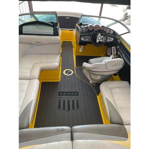 2006-2011 Mastercraft X2 Swim Platform&Cockpit Boat EVA Faux Teak Deck Floor Pad