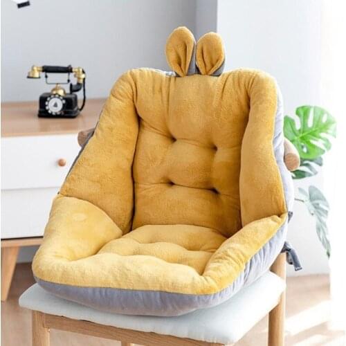 Semi-Enclosed One Seat Chair Cushions for Office Dinning Chair Desk Seat Cushion Warm Comfort Seat Pad