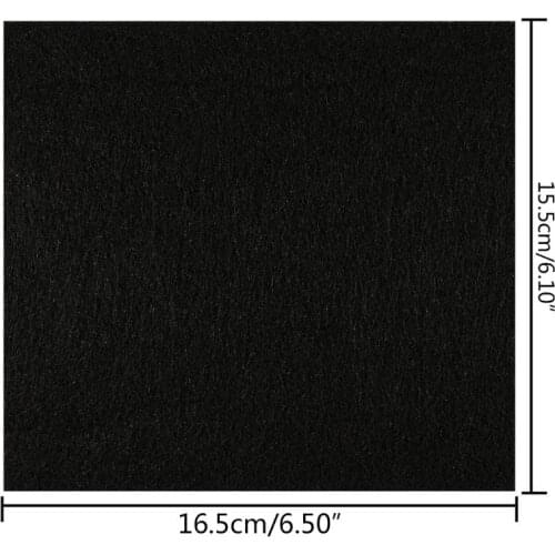 Portable Cat Litter Box Filter, Activated Carbon Deodorant Filter Pad for Cat Litter Box Cat Litter Pan, 4/6-Pack