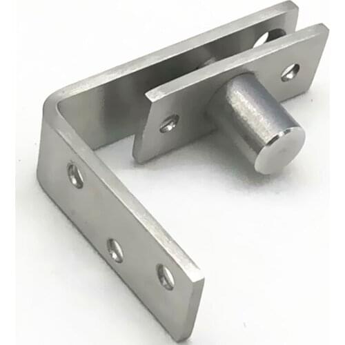 Fire Door Cushioned Stainless Steel Wooden Door Up And Down Hinge Hidden Side Mounted Rotation Shaft Hinge