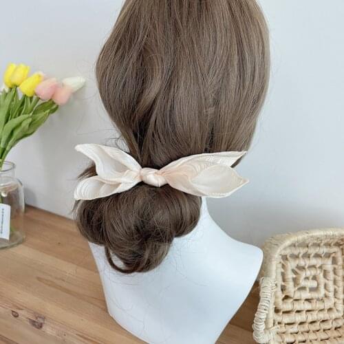 Vintage Hairpin Bun Hairstyle Hair Stick Women Elegant Hair Scrunchies Hair Maker Tools Hair Accessories Bow Roller Donut Bun