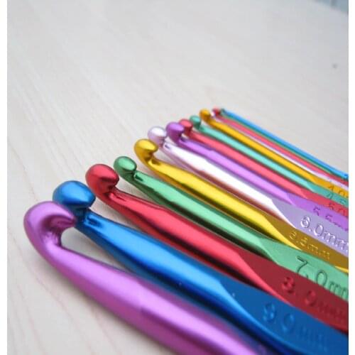 Crochet Hooks Knitting Needles Weave Craft 2mm 2.5mm 3.5mm 4mm 4.55mm 5mm 6mm 6.5mm 7mm 8mm 9mm 10mm 12mm 15mm 18mm 20mm