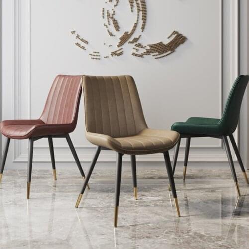 Chair Bedroom Furniture Living room Chairs Nordic Dining room Kitchen Leather Muebles Mobili per la casa Meubles обеденные стуль