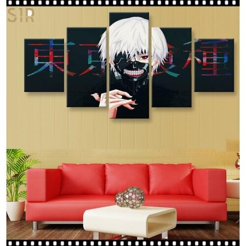 Tokyo Ghoul Decorations for The Five - Part Anime HD Poster Living Room Decoration Room Decor Japan High Popularity Anime
