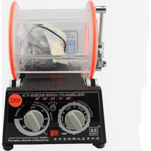 3Kg Rotary Tumbler Surface Polisher Finishing, Jewelry Polisher & Finisher 110V / 220V Magnetic