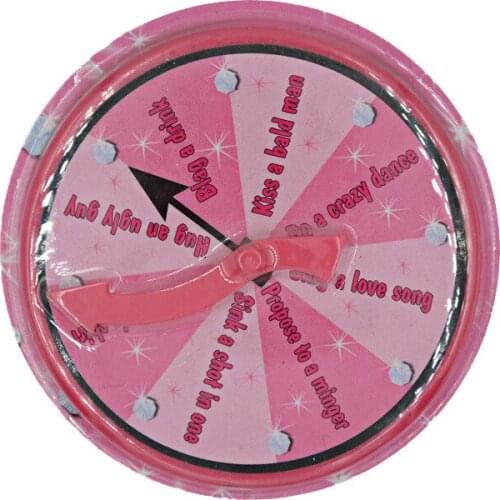 1pcs Hen Party Game Pink Compass Badge Dance Kiss Crazy Party Hen Night Party Bachelorette Party Bar Club Game Supplies HW82