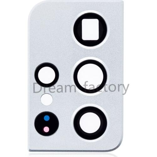 100PCS Back Camera Lens with Ring Cover for Samsung Galaxy S21 Plus S21 Ultra