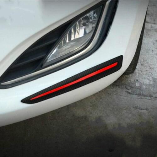 2PCS Car Bumper Protector Auto Guard Corner Vehicle Rear Anti-collision Protective Styling Moulding Car Stickers Car Accessories