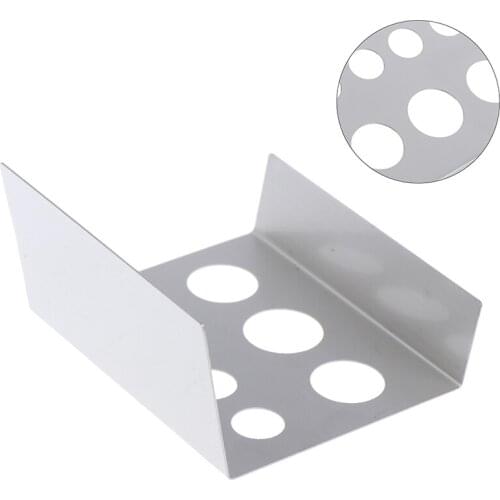 7 Holes Tattoo Ink Cup Holder Stand Makeup Accessories Random Color Trailer Supplies Tatoo Tool Pigment Brack Container