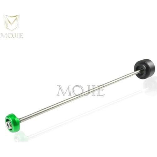 Motorcycle Accessories CNC Rear Wheel Protector Pad For Kawasaki VERSYS 1000 VERSYS1000 Rear Axle Fork Crash Slider