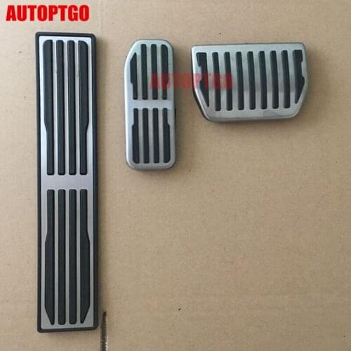 Car Accessory Gas Pedal Brake Pedal For Jaguar XE XF F-PACE F PACE 2015 2016 2017 2018 Gas Brake Foot Rest Pedal Pad Cover