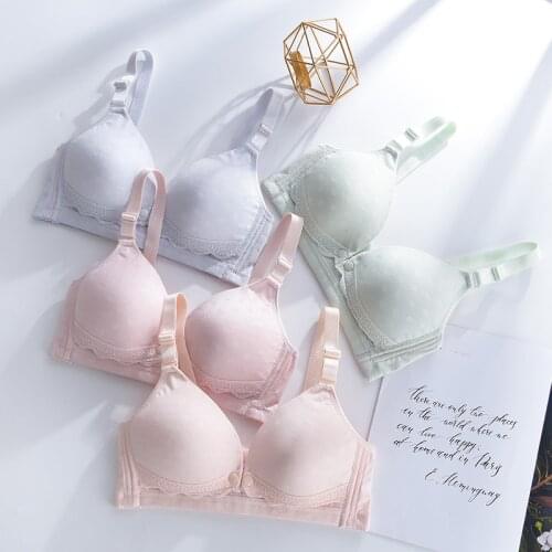Breastfeeding Sleep Bra maternity Nursing Bras Cotton Tow Hook-and-eye Pregnancy Women Breast Feeding Pregnant Clothes