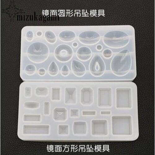 Geometric Transparent Silicone Mold Dried Flower Resin Decorative Craft DIY Faceted gemstone Mold epoxy resin molds for jewelry