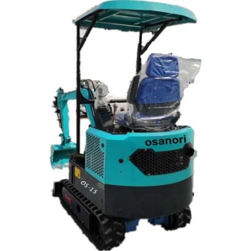 Garden Machine Construction Equipment OS-15 Mini Crawler Digger Bucket Excavator