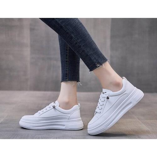 Women Vulcanize Shoes 2021 Fashion Non Slip Platform White Shoes Women Casual Shoes Women Comfort Flat Shoes Zapatos De Mujer