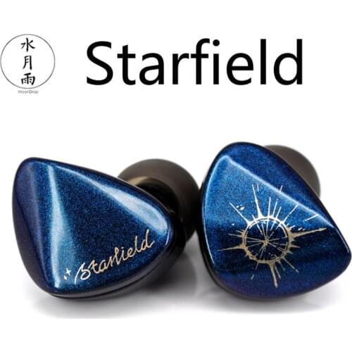 MoonDrop Starfield Carbon Nanotube Diaphragm Dynamic Hifi Music Monitor DJ Studio Stage Sports Earphone Earbuds