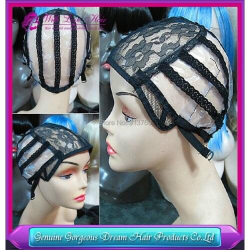 Wig caps for making wigs only stretch lace weaving cap adjustable straps back high quality guarantee AliExpress Standar shipping
