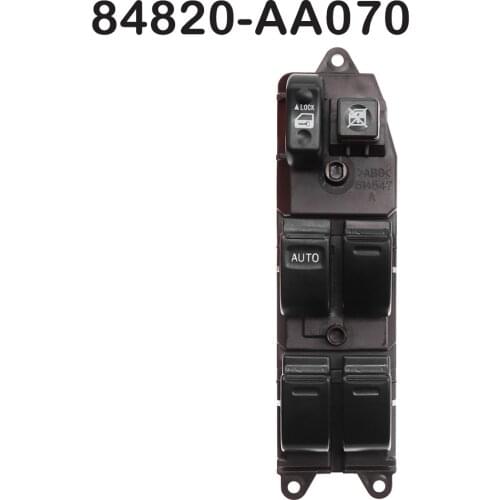 Electric Power Window Switch 84820-AA070 For Toyota Corolla Camry Sienna Scion XA XB Matrix Power Window Master Control Switch