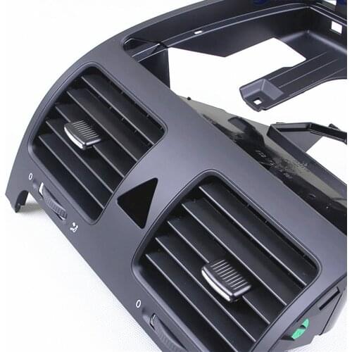Car Dashboard Central Air Conditioning Outlet For VW Golf MK5 Rabbit 1KD 819 728 1K0 819 728 F J H/ 1K0819728F/J/H Golf air ven
