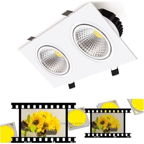 Dimmable Recessed Mounted LED COB Downlight 5W/7W/9W/15W LED Lamp AC85V-265V Ceiling Spot Light with LED Driver White/Warm White