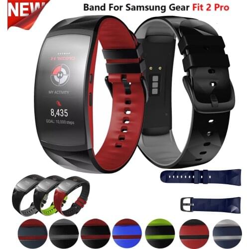 Silicone Watch Band For Samsung Gear Fit 2 Pro FItness Replacement Wrist Straps For Gear Fit2 SM-R360 Bracelet Wristband Correa