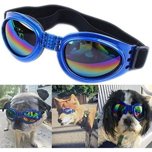 Foldable Dog Sunglasses Pet Eye Protection Windproof Pet Goggles Sunscreen Polarized Glasses GQ