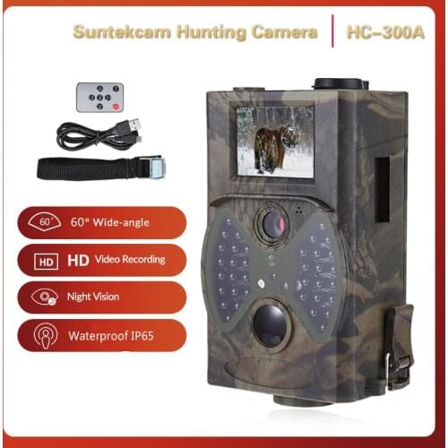 Suntekcam Wireless Hunting Trail Camera HC300A Photo Trap Wildlife Cameras Night Vision Infrared Cams Surveillance Tracking