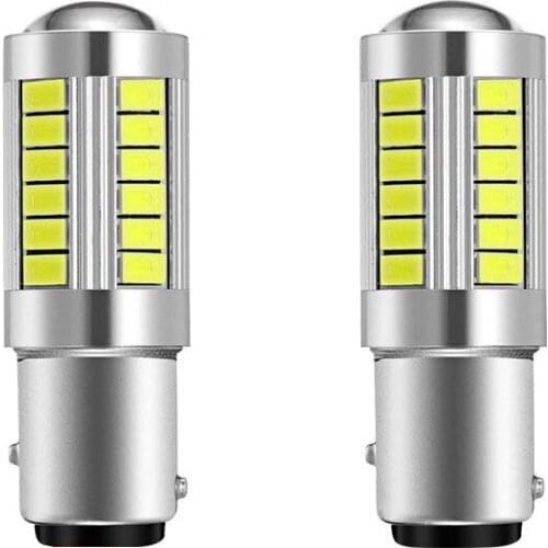 Super Bright Led 1157 Led Light Bulb P21/5W BAY15D Led Bulbs With 33SMD 5730 Chipsets For Brake, Turn, Parking, Reverse And Back