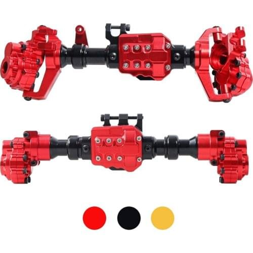 TRX4 aluminum alloy door axle housing for 1/10 RC track Traxxas TRX-4 Defender Mustang G500 Chevrolet metal upgrade accessories