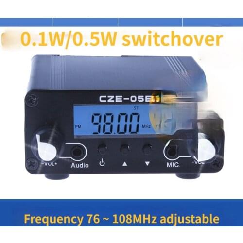 0.5W audio transmitter broadcast high power FM transmitter FM transmitter