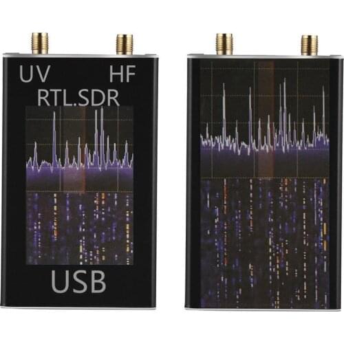 100KHz-1.7GHz Full Band UV HF RTL-SDR USB Tuner Receiver/ R820T+8232 Ham Radio