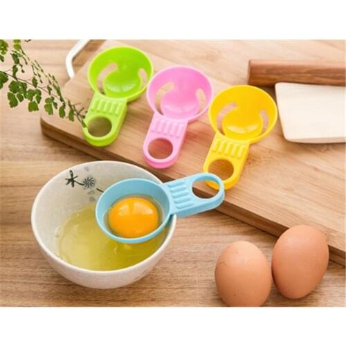 1 PC Creative Egg Yolk Separator Divider Convenient Household Eggs Tool Cooking Baking Tool Kitchen Accessories