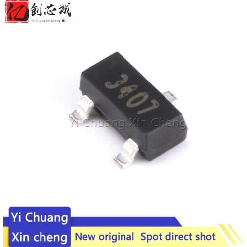 10PCS CJ3407 3407 SOT-23 P -30V/-4.1A MOSFET new original in stock