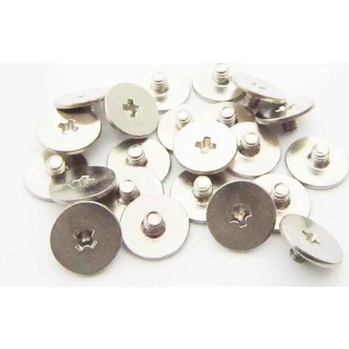 25pcs Phillips Thin Wafer Flat Round Head Screw Bolt M2*L Head Dia 7mm for Laptop Notebook Optical Drive Mount DIY Computer G