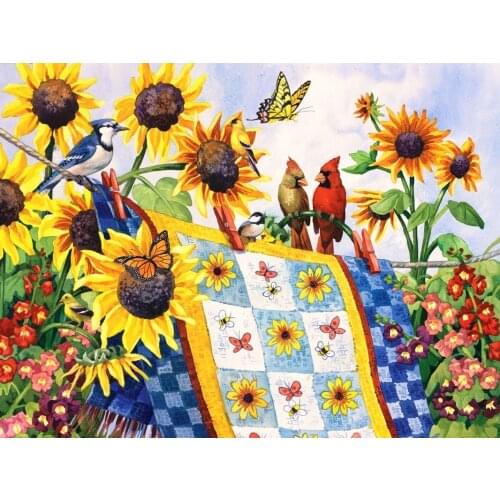 Diamond Embroidery Bird 5D DIY Diamond Painting Kits Full Round With AB Drill Animal Flower Mosaic Art Home Decorations Gift