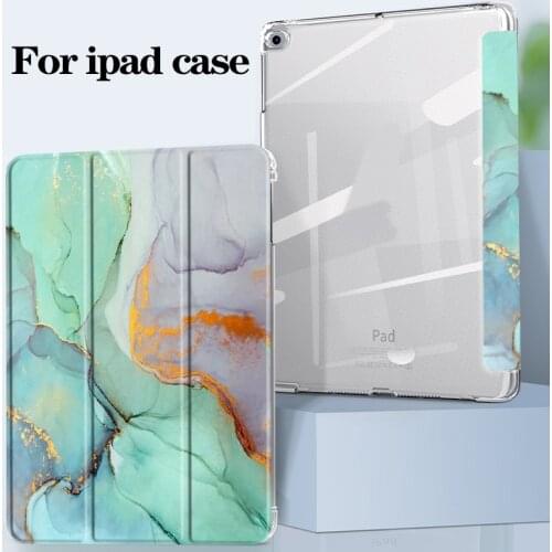 Funda For iPad 7 8 th Generation 10.2 2019 Case Marble Auto wake uop /sleep Smart Cover for iPad 10 2 Case 2020 iPad8 Coque Capa