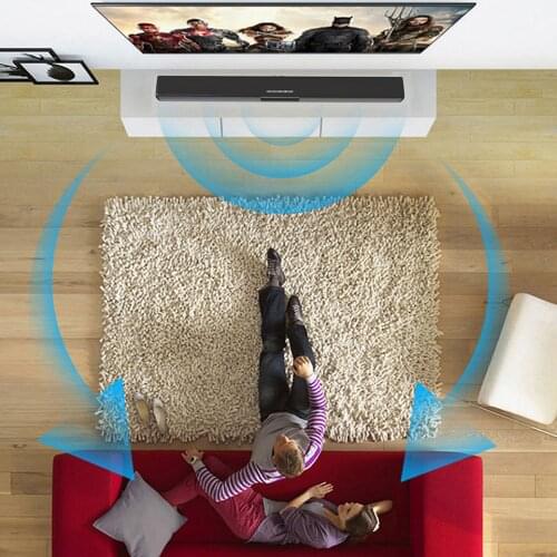 Home theater Portable Wireless Bluetooth Speakers Stereo Bass Sound Bar Radio Subwoofer for Computer TV Phone