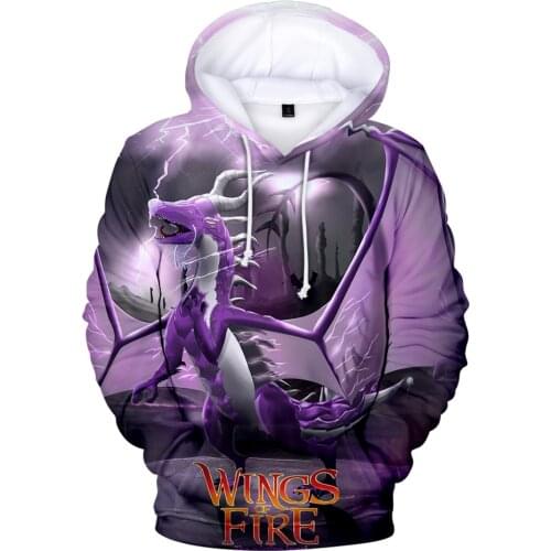Wings of fire 3D Print Fashion Fall Winer Suit Hoodies Sportswear HIP HOP Gothic Women/Men Streetwear The hooded