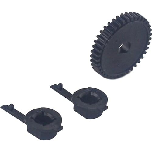 New Platen Roller Buckle & Gear For Zebra GK888T TLP2844 888TT gc420t Barcode Label Printer