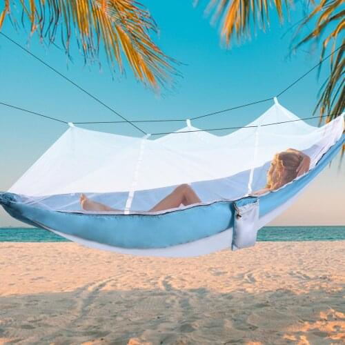 Ultralight Mosquito Net Hammock Hamak Swing Hamak Swing Hanging Sleeping Bed Furniture Portable Chair With Strap And Carabiner