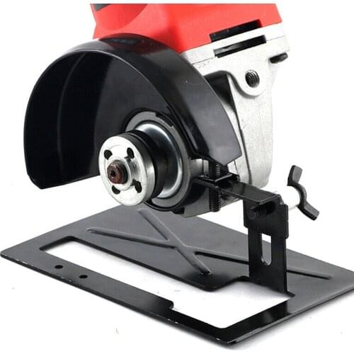 Adjustable Metal Angle Grinder Bracket Base+Cover Stand Holder Balance Base Guard Cover Power Tools Accessory High Quality