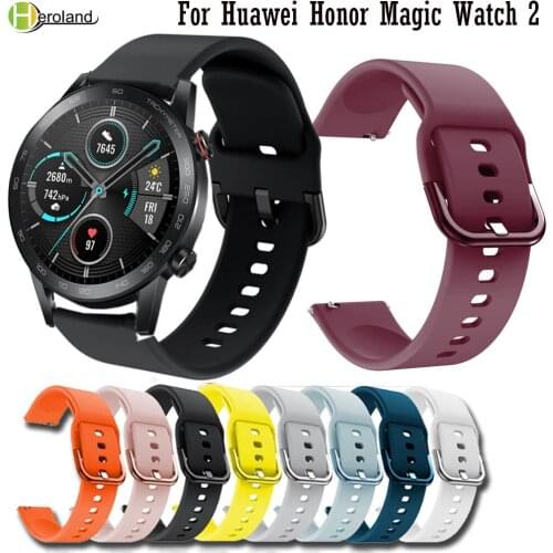 For Huawei Honor magic Watch strap band Sport Smart Wristbands for Huawei Honor Magic Watch 2 belt Bracelet 22mm Watch band