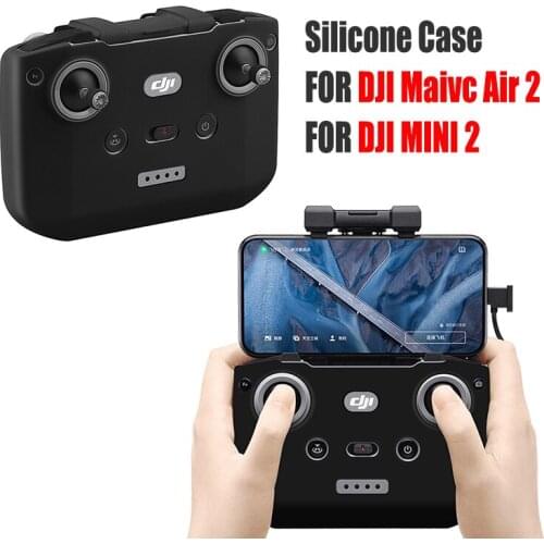 Mavic Air 2 Silicone Case Cover Controller Scratch-proof Dust-proof Protective Cover For DJI MINI 2 Mavic Air 2 Drone Controller