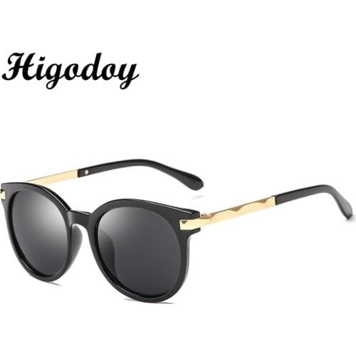 Higodoy Retro Metal Women Sunglasses Luxury Brand 2019 Vintage Sun Glasses for Women Men Goggle Ladies Sunglasses Gafas De Sol