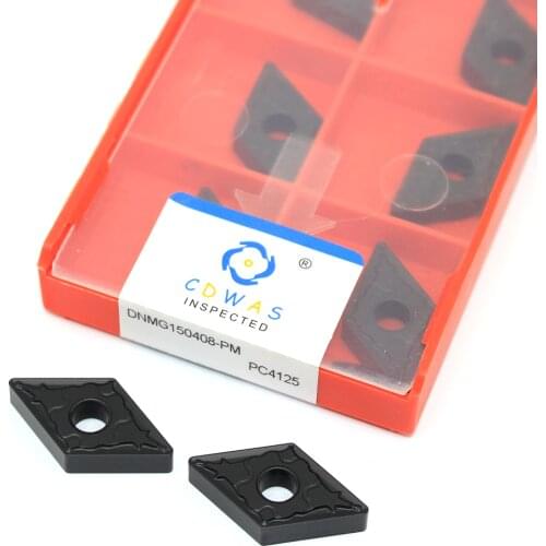 DNMG150408 PM PC4125 External Turning tool High Quality Tungsten Carbide Insert For Steel DNMG 150408 CNC Lathe Cutter Tool