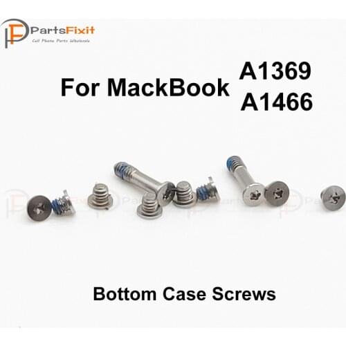 A1369 A1466 Bottom Case Screws for MacBook Air 13" A1369 A1466 (LATE 2010-EARLY 2015) Bottom Case P5 Pentalobe Screw Set