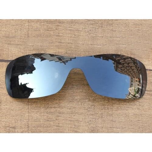 Vonxyz Black Mirror Polarized Replacement Lenses for-Oakley Antix Frame