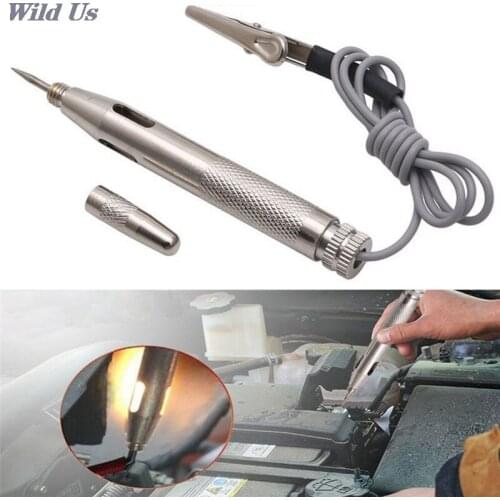 1PC DC 6-24V Auto Light Circuit Tester Electric Lamp Voltage Test Pen Pencil Detector Probe Truck Motorcycle Testing Tools
